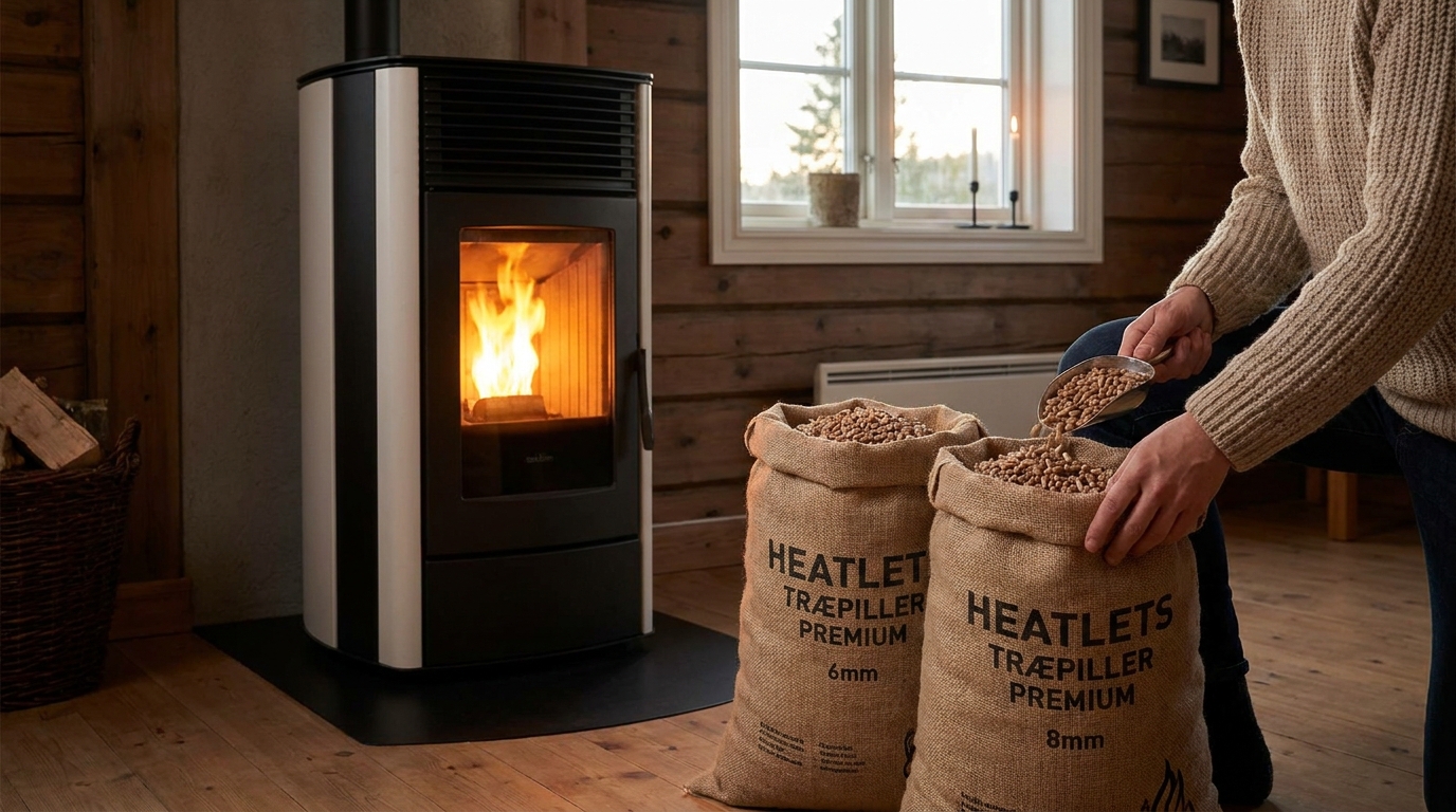 Heatlets træpiller – derfor vælger mange mærket til pilleovn og pillefyr